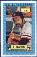 Tommy Davis #43 Baseball Cards 1974 Kellogg's Prices