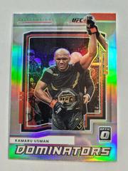 Kamaru Usman [Holo] #14 Ufc Cards 2022 Panini Donruss Optic UFC Dominators Prices