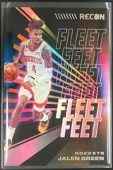 Jalen Green #19 Basketball Cards 2022 Panini Recon Fleet Feet Prices