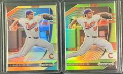 Spencer Strider [Neon Orange Prizm] #PDP126 Baseball Cards 2020 Panini Prizm Draft Picks Prices