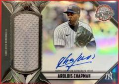 Aroldis Chapman Baseball Cards 2022 Topps Chrome Authentics Relics Autographs Prices