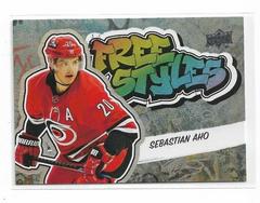 Sebastian Aho Hockey Cards 2022 Upper Deck Freestyles Prices