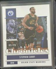 Stephen Curry [Blue] #3 Basketball Cards 2021 Panini Chronicles Prices