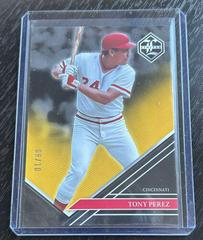 Tony Perez [Gold] #21 Baseball Cards 2023 Panini Chronicles Limited Prices