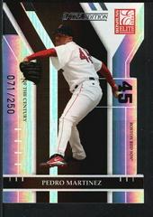 Pedro Martinez #12 Baseball Cards 2004 Donruss Elite Prices