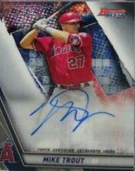 Mike Trout #B19-MT Baseball Cards 2019 Bowman's Best of 2019 Autographs Prices