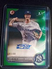 Danny Watson [Green] #PPA-DW Baseball Cards 2022 Bowman Paper Prospect Autographs Prices