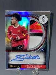 Shola Shoretire #MB-SS Soccer Cards 2021 Topps Merlin Chrome UEFA Match Ball Signatures Prices