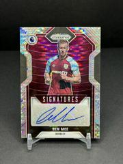 Ben Mee #S-MEE Soccer Cards 2021 Panini Prizm Premier League Signatures Prices