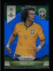 David Luiz [Blue Prizm] Soccer Cards 2014 Panini Prizm World Cup Prices
