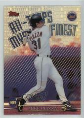 Mike Piazza [Refractor] Baseball Cards 1999 Topps All Mystery Finest Prices