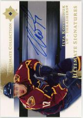 Ilya Kovalchuk Hockey Cards 2005 Ultimate Collection Signatures Prices