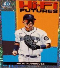 Julio Rodriguez [Mega Box Mojo] Baseball Cards 2022 Bowman Hi Fi Futures Prices