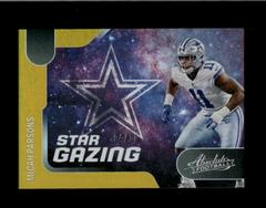 Micah Parsons [Spectrum Gold] #SG-6 Football Cards 2022 Panini Absolute Star Gazing Prices