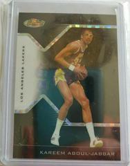 Kareem Abdul Jabbar [XFractor] #140 Basketball Cards 2004 Finest Prices