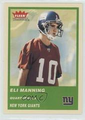 Eli Manning [Green] #331 Football Cards 2004 Fleer Tradition Prices