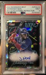 Jhonkensy Noel [Atomic] Baseball Cards 2022 Bowman's Best UFO Autographs Prices