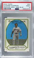 Vladimir Guerrero [Mini Blue] #50 Baseball Cards 2005 Topps Cracker Jack Prices