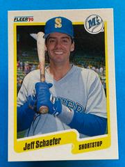 Jeff Schaefer #U-120 Baseball Cards 1990 Fleer Update Prices