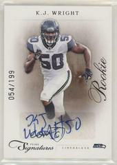 K.J. Wright [Autograph] Football Cards 2011 Panini Prime Signatures Prices