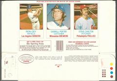 Carlton, Cey, Porter [Hand Cut Panel] Baseball Cards 1975 Hostess Prices