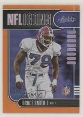 Bruce Smith [Spectrum Orange] #16 Football Cards 2019 Panini Absolute NFL Icons Prices