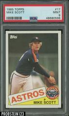 Mike Scott #17 Baseball Cards 1985 Topps Prices