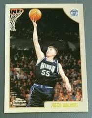 Jason Williams #153 Basketball Cards 1998 Topps Chrome Prices