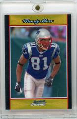 Randy Moss [Gold Refractor] #BC207 Football Cards 2007 Bowman Chrome Prices