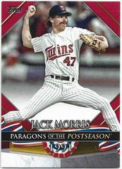 Jack Morris [Red] #PP-25 Baseball Cards 2022 Topps Update Paragons of the Postseason Prices