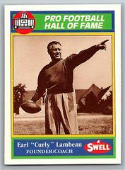 Earl 'Curly' Lambeau Football Cards 1990 Swell Greats Prices