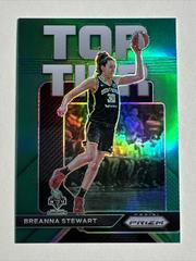 Breanna Stewart [Green] #10 Basketball Cards 2023 Panini Prizm WNBA Top Tier Prices