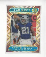 Ezekiel Elliott [Light Blue] #3 Football Cards 2020 Panini Illusions Clear Shots Prices