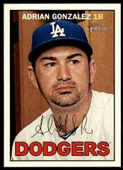 Adrian Gonzalez #38 Baseball Cards 2016 Topps Heritage Prices