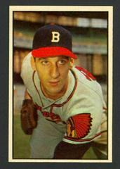 Warren Spahn #99 Baseball Cards 1953 Bowman Color Prices
