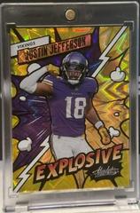 Justin Jefferson [Gold] #29 Football Cards 2023 Panini Absolute Explosive Prices