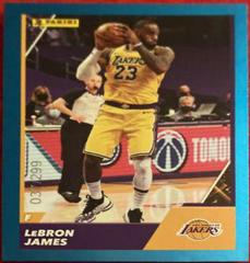 LeBron James [Blue] Basketball Cards 2021 Panini NBA Card Collection Prices