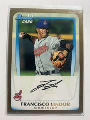 Francisco Lindor [Gold] #BDPP53 Baseball Cards 2011 Bowman Draft Prospects Prices