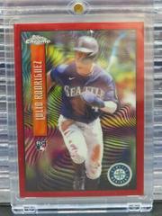 Julio Rodriguez [Red] #EX-2 Baseball Cards 2022 Topps Chrome Sonic Expose Prices