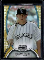 Trevor Story [Prospects Gold Refractor] #24 Baseball Cards 2011 Bowman Sterling Prices