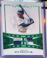 Ken Griffey Jr. [Emerald] #73 Baseball Cards 2022 Panini Flawless Prices