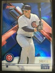 Anthony Rizzo [Blue Refractor] #52 Baseball Cards 2018 Bowman's Best Prices