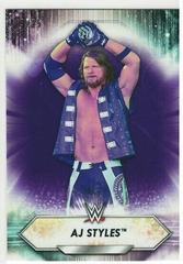 AJ Styles [Purple] Wrestling Cards 2021 Topps WWE Prices