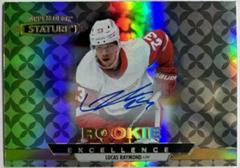 Lucas Raymond [Autograph] #RE-22 Hockey Cards 2021 Upper Deck Stature Rookie Excellence Prices