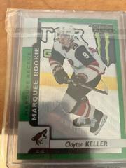 Clayton Keller [Emerald Surge] Hockey Cards 2017 O Pee Chee Platinum Prices