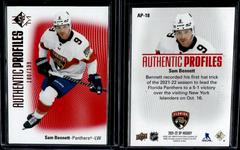 Sam Bennett [Red] #AP-18 Hockey Cards 2021 SP Authentic Profiles Prices