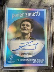 Javier Zanetti [Autograph] Soccer Cards 2022 Topps Chrome UEFA Club Competitions 1959 Prices
