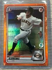 Jimmy Glowenke [Orange Foil] #BD-35 Baseball Cards 2020 Bowman Draft 1st Edition Prices