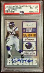 Everson Griffen [Autograph] Football Cards 2010 Playoff Contenders Prices