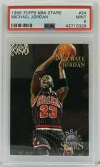 Michael Jordan #24 Basketball Cards 1996 Topps Stars Prices